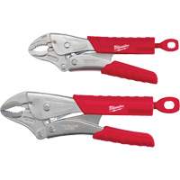 Torque Lock Curved Jaw Locking Pliers Set, 2 Pieces Waymarc Industries Inc
