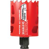 Scie cloche pour bois et m&eacute;tal, 2", Profondeur de la coupe 2-3/8", Carbure Waymarc Industries Inc