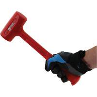 One-Piece Dead Blow Hammer, 10.5 lbs., Smooth Grip, 30" L Waymarc Industries Inc
