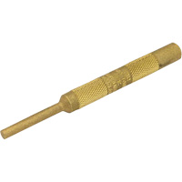 Brass Pin Punch, 3/16" Dia. x 4" L UAU836 | Waymarc Industries Inc