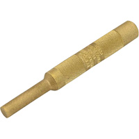 Brass Pin Punch, 5/16" Dia. x 4" L UAU839 | Waymarc Industries Inc