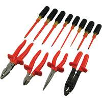 Jeu de pinces et tournevis isol&eacute;s, 1000 V, 12 Mcx Waymarc Industries Inc