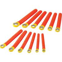 Jeu de cl&eacute;s polygonales m&eacute;triques isol&eacute;es &agrave; 12 pans, 1000 V, 12 Mcx Waymarc Industries Inc