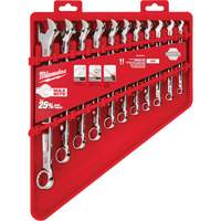 SAE Wrench Set, Combination, 11 Pieces, Imperial UAV554 | Waymarc Industries Inc