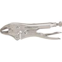 Locking Pliers with Wire Cutter, 5" Length, Curved Jaw UAV664 | Waymarc Industries Inc