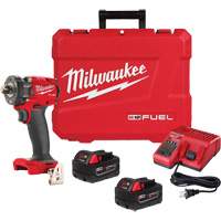 M18 Fuel™ Compact Impact Wrench with Pin Detent Kit, 18 V, 1/2" Socket UAV813 | Waymarc Industries Inc