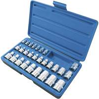 SS328TS External Socket Sets, Torx&reg;, 1/2"/1/4"/3/8" Drive, 28 Pcs Waymarc Industries Inc
