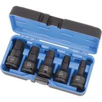 PHB-3405 Impact Bit Socket Sets, Hex, 3/4" Drive, 5 Pcs Waymarc Industries Inc