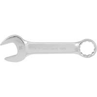 Stubby Combination Wrenches, 18 mm, Chrome Finish UAW644 | Waymarc Industries Inc