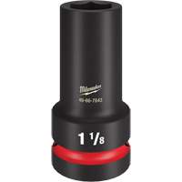 Douille &agrave; paroi extra mince Shockwave Impact Duty, Chocs, 1-1/8", Prise 1", 6 pans, Profond Waymarc Industries Inc
