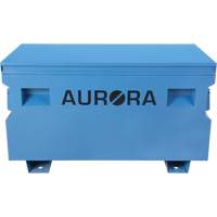Jobsite Tool Box, 48" x 24" x 27-3/5", Steel, Blue Waymarc Industries Inc