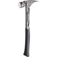 TIBONE Smooth Titanium Framing Hammer, 14 oz., Solid Steel Handle, 15-1/4" L Waymarc Industries Inc