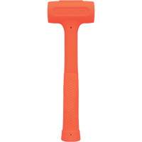 Compo-Cast&reg; Standard Soft Face Hammer, 18 oz. Head Weight, Plain Face, 29" L Waymarc Industries Inc