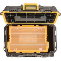 TOUGHSYSTEM<sup>®</sup> 2.0 Deep Compact Toolbox, 15-7/20" W x 10" D x 13-4/5" H, Black/Yellow UAX512 | Waymarc Industries Inc