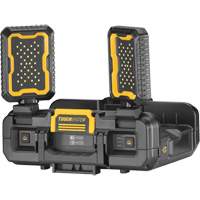 TOUGHSYSTEM<sup>®</sup> 2.0 Adjustable Work Light with Storage, 11" W x 16" D x 14" H, Black/Yellow UAX514 | Waymarc Industries Inc