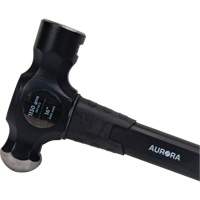 Ball Pein Hammer, 40 oz. Head Weight, Plain Face, Fibreglass Handle Waymarc Industries Inc