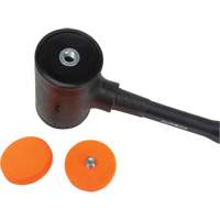 Dead Blow Hammer, 45 oz. Head Weight, Polyurethane Face, Fibreglass Handle, 13" L Waymarc Industries Inc