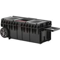 Arx Long Rolling Tool Chest, 31-1/5" x 15-1/5" x 12-7/10", Black Waymarc Industries Inc