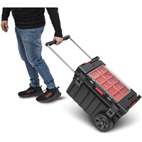 Coffre &agrave; outils roulant Arx, 23-4/5" x 16" x 15-3/5", Noir Waymarc Industries Inc