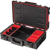Arx Small Toolbox, 23" x 15" x 7-1/2", Black Waymarc Industries Inc