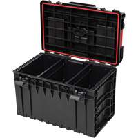 Arx Large Toolbox, 23" x 15-1/5" x 16-1/2", Black Waymarc Industries Inc