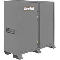 Jobsite Storage Cabinet, Steel, 47.5 Cubic Feet, Grey Waymarc Industries Inc