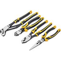 PITBULL Dual Material Mixed Plier Set, 4 Pieces Waymarc Industries Inc