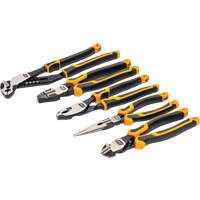 PITBULL Cushion Grip Pliers Set in Foam Storage Tray, 5 Pieces Waymarc Industries Inc