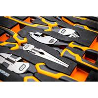 PITBULL Cushion Grip Pliers Set in Foam Storage Tray, 5 Pieces Waymarc Industries Inc