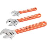 Cushion Grip Wrench Set, Adjustable, 3 Pieces Waymarc Industries Inc