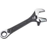 11-Piece Pass-Thru X6 Adjustable Wrench & Spline Socket Set, 13" L, 2-27/50" Max Width, Black Phosphate Waymarc Industries Inc