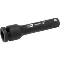 Jeu de rallonges &agrave; chocs, Prise de 3/8", Fini Phosphate de mangan&egrave;se, 4 Mcx Waymarc Industries Inc