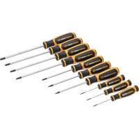 Torx&reg; Dual Material Screwdriver Set in Foam Storage Tray, 10 Pcs. Waymarc Industries Inc