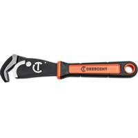 Cl&eacute; bimat&eacute;riau auto-ajustable pour tuyau, Cap des m&acirc;choires 1-1/2", Longueur 12", Fini Oxyde noir, Prise Coussin&eacute;e Waymarc Industries Inc