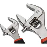 Quick-Fit-Jaw Adjustable Wrench Set, Adjustable, 2 Pieces, Imperial and Metric Waymarc Industries Inc