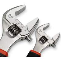 Quick-Fit-Jaw Adjustable Wrench Set, Adjustable, 2 Pieces, Imperial and Metric Waymarc Industries Inc
