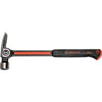 Marteau de charpente &agrave; face meul&eacute;e, 28 oz, Prise en Acier plein, 16" lo Waymarc Industries Inc