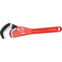 Cl&eacute; pour tuyau en acier auto-ajustable, Cap des m&acirc;choires 2-1/2", Longueur 16", Fini Rev&ecirc;tement en poudre, Prise Non-ergonomique Waymarc Industries Inc