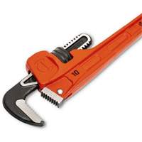 Cl&eacute; pour tuyau SLIM JAW, Cap des m&acirc;choires 1-9/10", Longueur 10", Fini Rev&ecirc;tement en poudre, Prise Non-ergonomique Waymarc Industries Inc