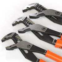 Z2 K9 Straight Jaw Dipped Handle Tongue & Groove Plier Set, 3 Pieces Waymarc Industries Inc