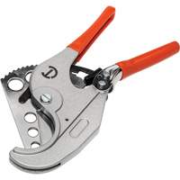 Ratcheting PVC Pipe Cutter with Dipped Grips, 1/4"- 2-3/8" Capacity Waymarc Industries Inc