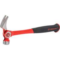 Marteau indexeur &agrave; panne fendue, 18 oz, Prise en Coussin&eacute;e/Acier plein, 14" lo Waymarc Industries Inc