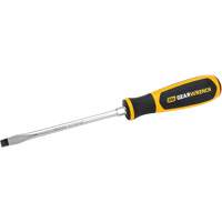 Slotted Dual Material Screwdriver, 5/16", 13-1/10" L, Plastic Handle Waymarc Industries Inc