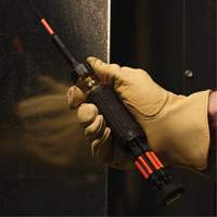 15-in-1 Ratcheting Impact-Rated Multi-Bit Torsion Zone Screwdriver, 9-1/2" L, Cushion Grip Handle Waymarc Industries Inc