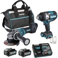 XGT Brushless 2-Tool Combo Kit, Lithium-Ion, 40 V Waymarc Industries Inc
