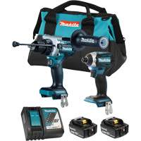 LXT Brushless 2 Tool Combo Kit, Lithium-Ion, 18 V Waymarc Industries Inc