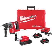 FUEL SDS Plus Rotary Hammer with Dust Extractor Kit, 18 V, 5/8", 1400 RPM Waymarc Industries Inc