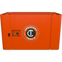 Armoire de rangement s&eacute;curis&eacute;e RAILWORKS en acier avec panneau &agrave; porte simple verrouillable Waymarc Industries Inc
