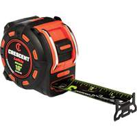 Shockforce NITE EYE Tape Measure, 1-1/4" x 16', SAE Graduations Waymarc Industries Inc