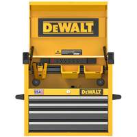 Heavy-Duty Tool Chest, 26" W, 4 Drawers, Yellow Waymarc Industries Inc